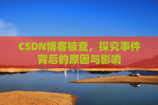 CSDN博客被查，探究事件背后的原因与影响